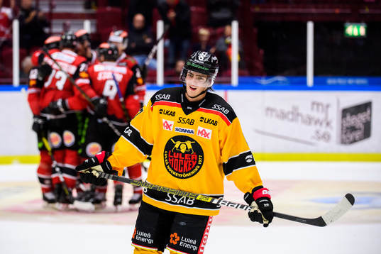 Luleås Isac Brännström deppar