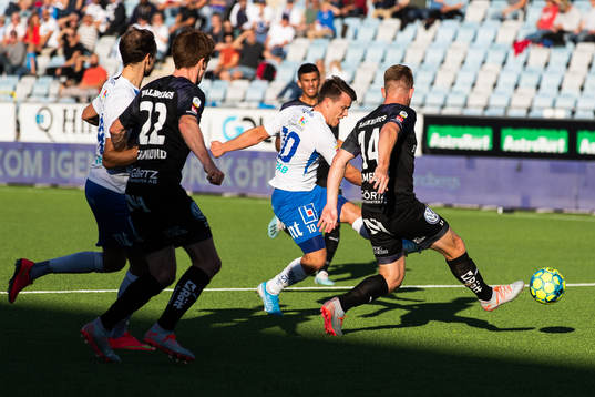 IFK Norrköpings Simon Skrabb gör 2-0