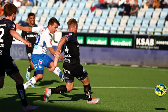 IFK Norrköpings Simon Skrabb gör mål 2-0