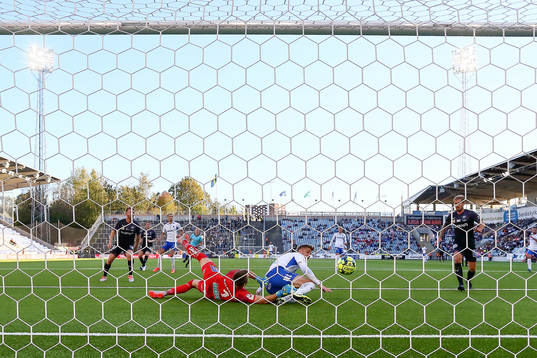 Mål 3-0 av IFK Norrköpings Christoffer Nyman förbi