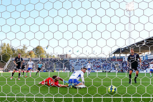 Mål 3-0 av IFK Norrköpings Christoffer Nyman förbi