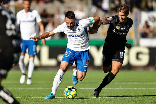 IFK Norrköpings Sead Haksabanovic och Örebros Daniel