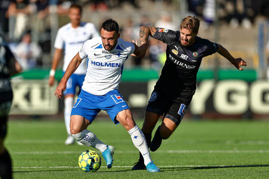 IFK Norrköpings Sead Haksabanovic och Örebros Daniel
