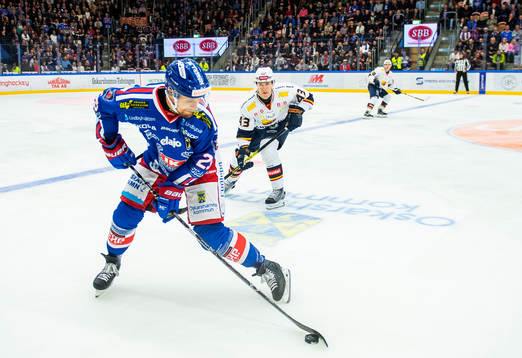 Oskarshamns Johannes Salmonsson och Djurgårdens Tom Nilsson