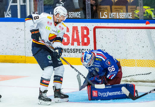 Oskarshamns målvakt Tex Williamsson och Djurgårdens Anton