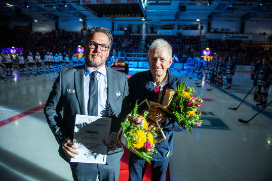 Oskarshamns tränare Håkan Åhlund prisades för sina