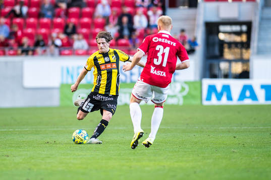 Häckens Erik Friberg och Kalmars Nils Fröling