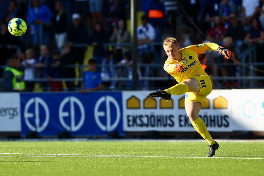 IFK Norrköpings målvakt Isak Pettersson