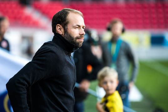 Häckens tränare Andreas Alm