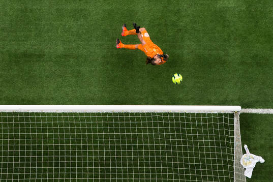 Hammarbys målvakt Johan Wiland