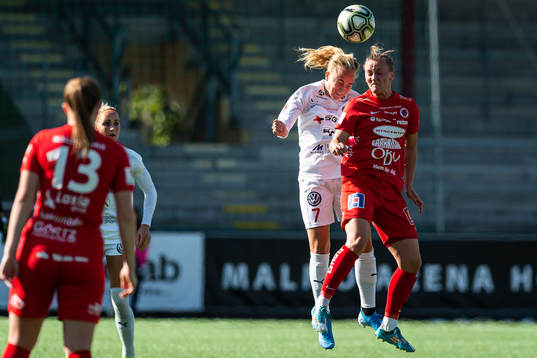 Rosengårds Ebba Wieder och Örebros Lejla Basic
