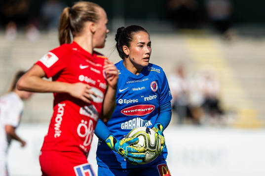 Örebros målvakt Mimmi Paulsson-Febo