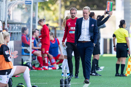 Rosengårds tränare Jonas Eidevall