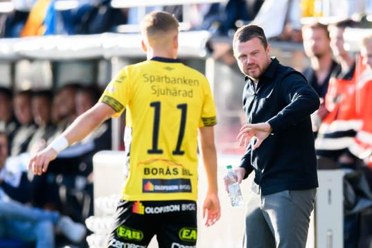 Elfsborgs manager Jimmy Thelin