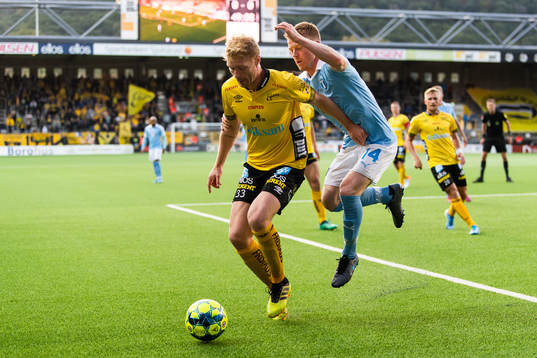Elfsborgs Sivert Heltne Nilsen och Malmö FFs Anders