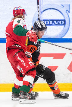 Moras Viktor Amnér och Karlskronas Mikael Roslund