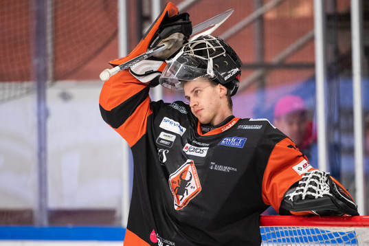 Karlskronas målvakt Marcus Hellgren