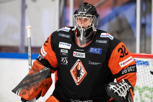 Karlskronas målvakt Marcus Hellgren