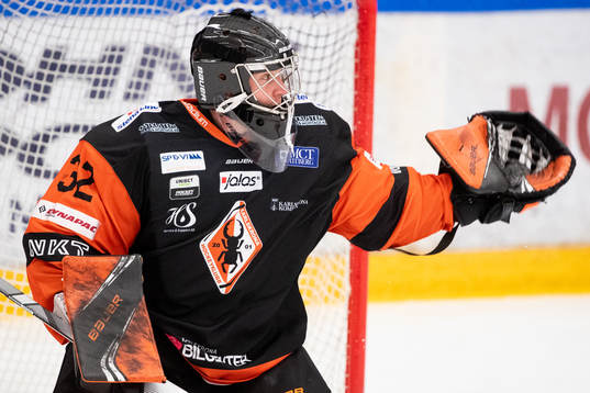 Karlskronas målvakt Marcus Hellgren