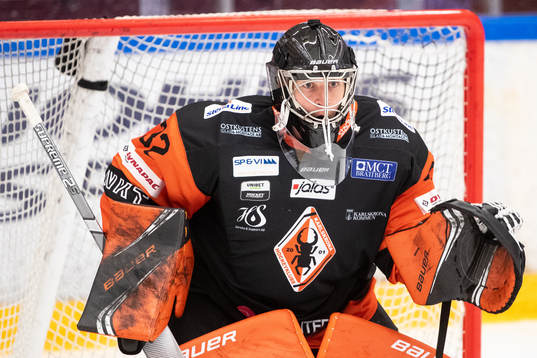 Karlskronas målvakt Marcus Hellgren