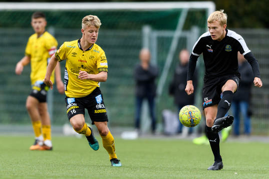 Elfsborgs Otto Vallentin och Lunds Elias Sigeback