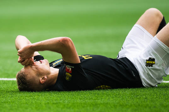 s Kolbeinn Sigthorsson har ont