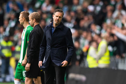 s tränare Rikard Norling deppar