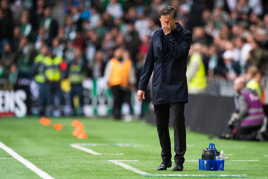 s tränare Rikard Norling deppar