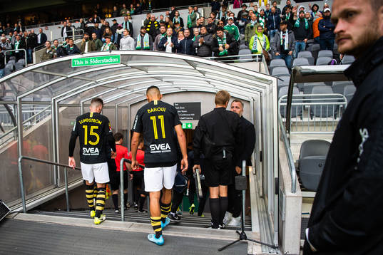 s Robert Lundström och Nabil Bahoui deppar