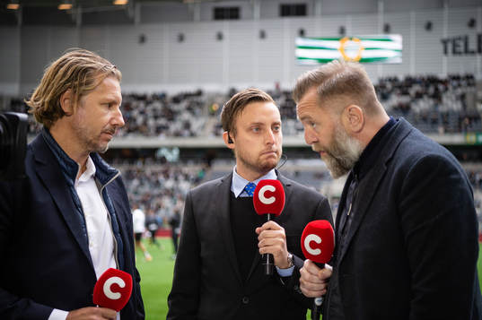 Cmores Axel Pileby intervjuar Hammarbys sportchef Jesper