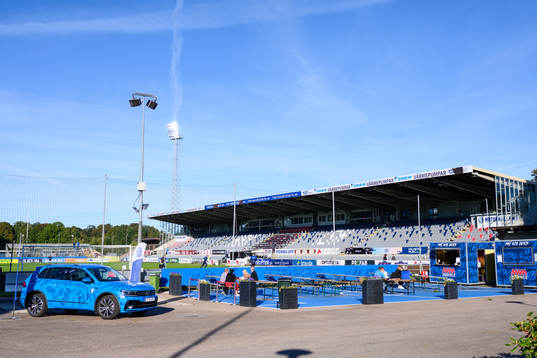 Örjans Vall före fotbollsmatchen i Superettan mellan