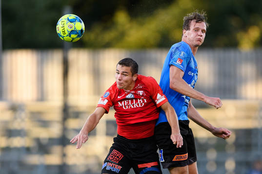 Trelleborgs Oscar Johansson och Halmstads Alexander