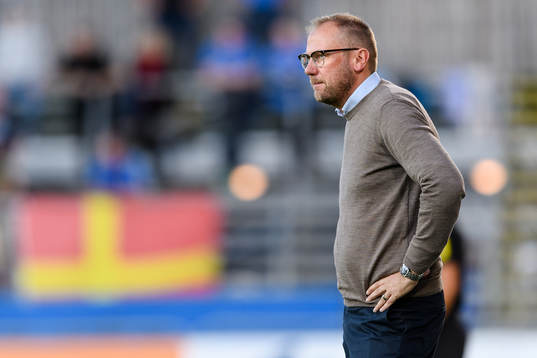 Halmstads tränare Magnus Haglund