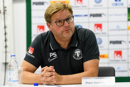 Trelleborgs manager Peter Swärdh