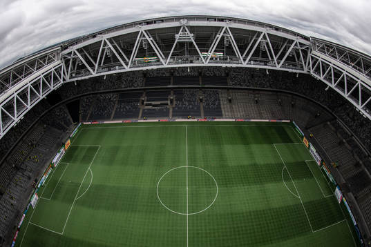 Vy över Tele2 Arena