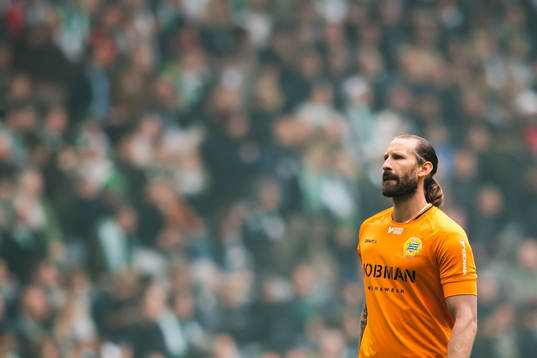 Hammarbys målvakt Johan Wiland
