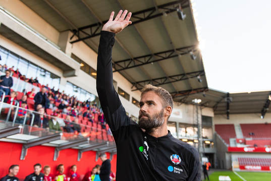 Helsingborgs tränare Olof Mellberg
