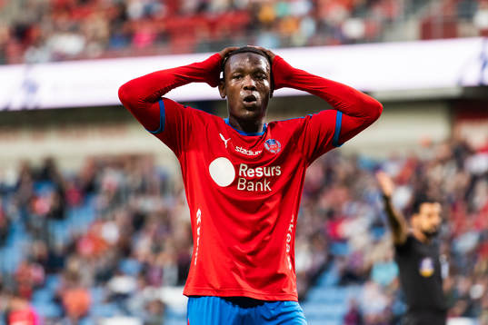 Helsingborgs Alhaji Gero deppar