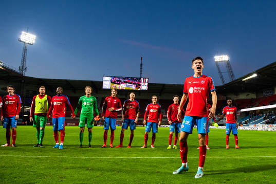 Helsingborgs Armin Gigovic jublar