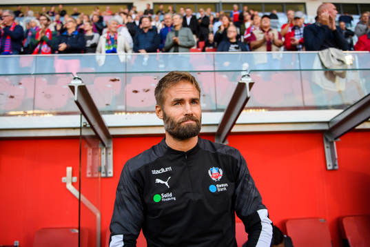 Helsingborgs tränare Olof Mellberg