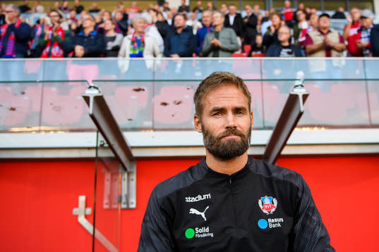 Helsingborgs tränare Olof Mellberg