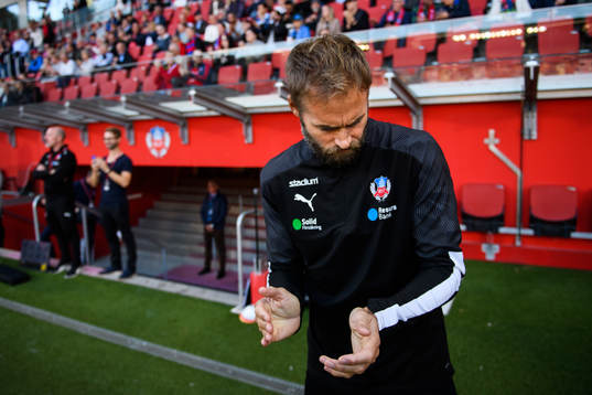Helsingborgs tränare Olof Mellberg