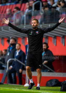 Helsingborgs tränare Olof Mellberg