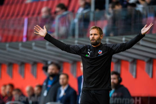 Helsingborgs tränare Olof Mellberg