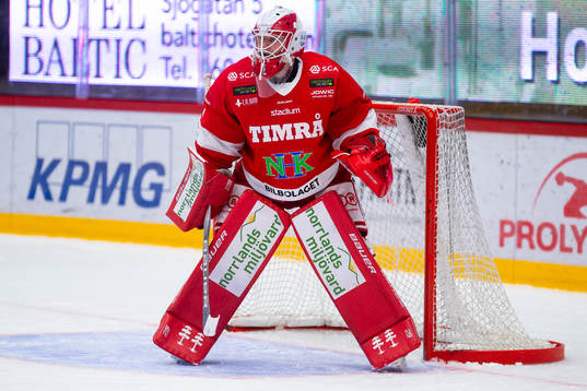 Timrås målvakt Victor Brattström