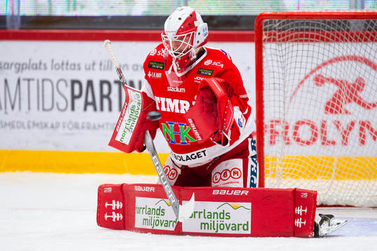 Timrås målvakt Victor Brattström