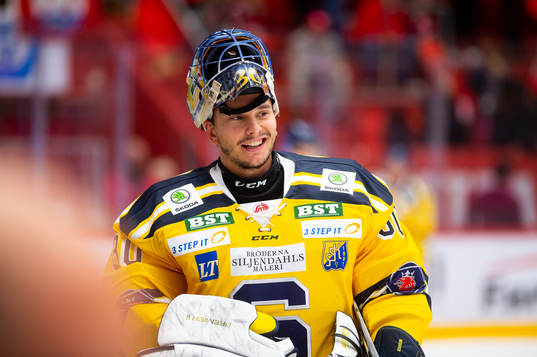 Södertäljes målvakt Fredrik Bergvik