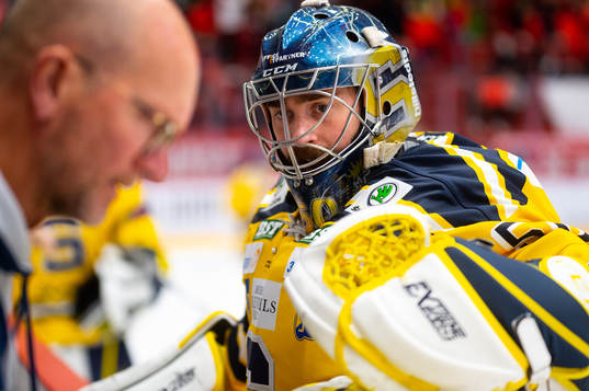 Södertäljes målvakt Alexander Sahlin
