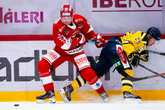 Timrås Jonathan Dahlén och Södertäljes Christoffer