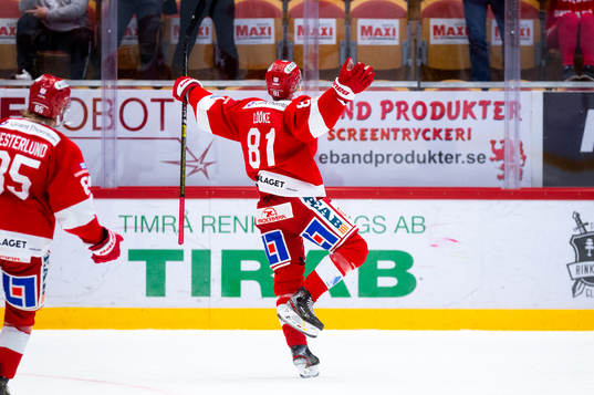 Timrås Jens Lööke jublar